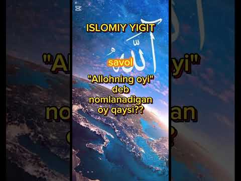 ISLOMIY YIGITdan SAVOL⁉️ like bosib obuna bo'lib qo'ying✅ #iymon #din #alloh #maruza #qiyomat #namoz