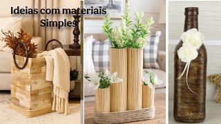 IDEIAS PARA CASA ! Ideias de Decoração para Apartamento VEM VER COMO FICOU! DO LIXO AO LUXO