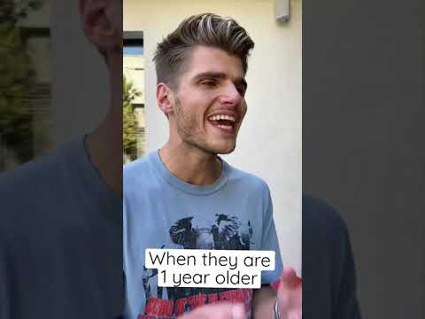 When they are 1 year older!
