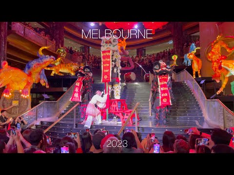 Crown Melbourne Lion Dance 2023 Lunar New Year