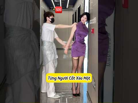 Thử Thách ✂️ Múa Kéo Cắt Xéo Váy Của Tỷ Tỷ 🔇 #duongtranreview #shorts #douyin #trend #viral