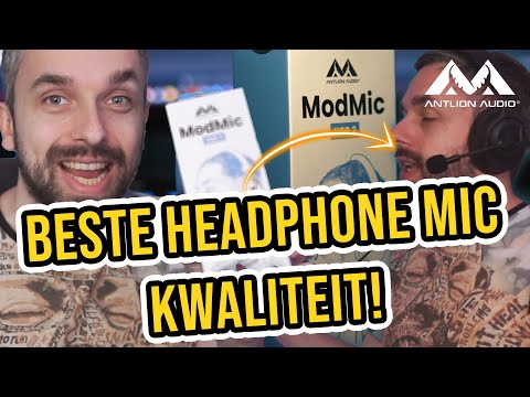 Ze doen het weer! Beste Headphone mic kwaliteit | Antlion Audio Modmic USB 2 [showcase]