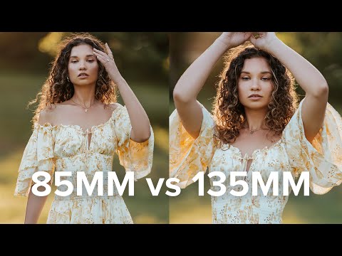 85mm vs 135mm for Portrait Photography