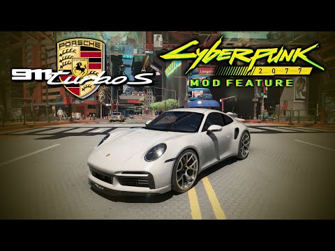 Cyberpunk 2077 Mod Feature: Porsche 911 Turbo S