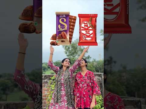 DairyMilk Silk Mousse With KitKat Chocobar Icecream 🍫❤️#shorts #ytshorts #youtubeshorts