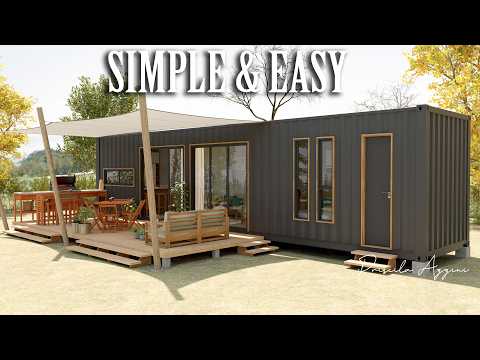 Shipping Container House - Simple Life and Easy Furniture