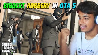 FRANKLIN DONE BIGGEST ROBBERY IN GTA 5 | GTA 5 GAMEPLAY #14