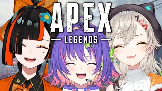 【APEX LEGENDS】おはよえぺくす w/ めとせんぱい & はなびちゃん！！【#VSPOEN #RikoSolari】