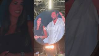 Lionel Messi was Captured on the Coldplay 'Kiss Cam'