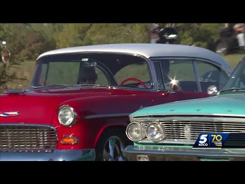 Guthrie community puts on classic car show as final wish for Vietnam veteran