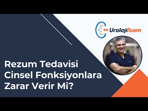 #rezum  Yöntemi Cinsel Fonksiyonlara Zarar Verir Mi?