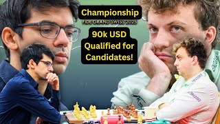 Ang Napakagandang Championship! GM Niemann vs GM Giri | Round 11 FIDE Grand Swiss 2025