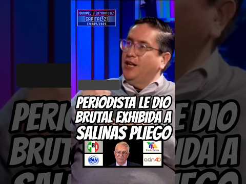 El Periodista Jes煤s Escobar le dio brutal exhibida a Ricardo Salinas Pliego!
