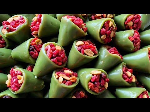 Surat me 50 kg kaajupaan mithai making||How to make 50 kg kaajupaan sweet for diwali||Sweet Recipe😋