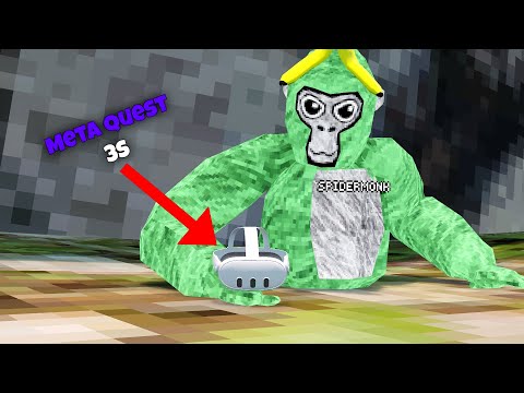 Playing Gorilla Tag in the Meta Quest 3S...