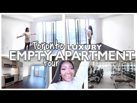 TORONTO LUXURY EMPTY APARTMENT TOUR 2021 || CANADA || UWANI ALIYU