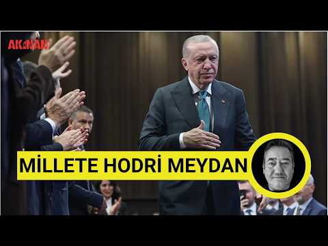 Resmen "Adayım" dedi. Süngülerle her şeyi yapabilirsin ama üzerine oturtamazsın REİS...