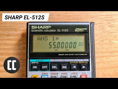 Sharp Programmable Calculator 09 21