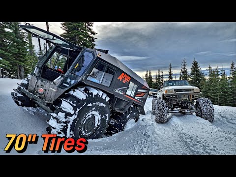 Unreal Mountain Adventure With Our Argo Centaur