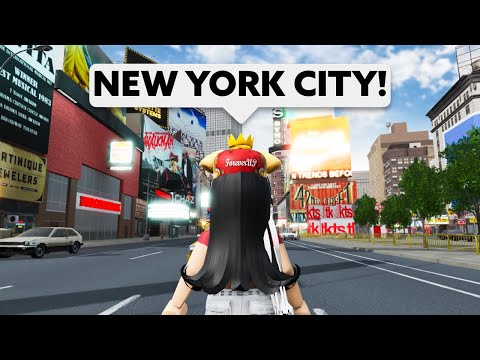 PORTO LA MIA AMICA A NEW YORK SU ROBLOX!