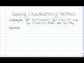 Vector Operations and Scalar Multiplication