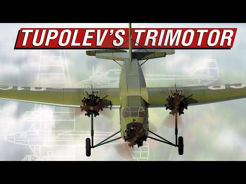 The Soviet's Answer To The Ford Trimotor | Tupolev ANT-9
