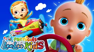 Canção dos Veículos para Crianças - Músicas Infantis Divertidas - LooLoo Kids Português