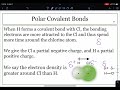 Covalent Bonding Concepts and Applications