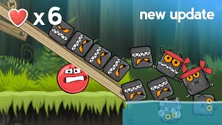 Red Ball Animation | Red Ball Takes on 100 Ninja Boxes in EPIC Jungle Battle Ep 24