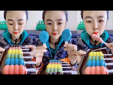 ENAK MAGAN ASMR EATING MUKBANG CHOCOLATE ICE CREAM REALLY YUMMY