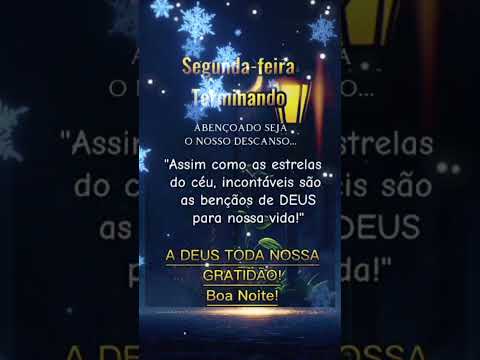 Mensagem de boa noite Segunda #deusabençoeatodos 25/10/2025 #deustemumapalavrapravoce #mensagem