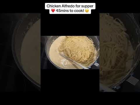 SUPER EASY CHICKEN ALFREDO