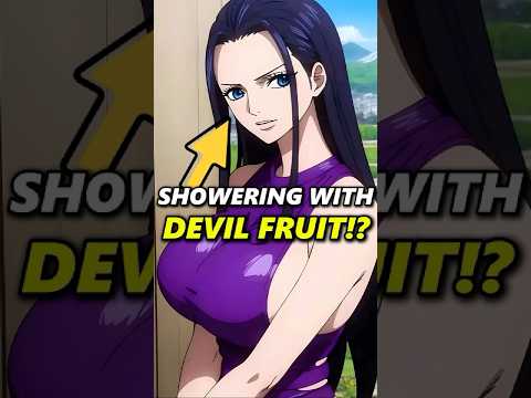 Showering with Devil Fruit in One Piece! #luffy #onepieceedit #usopp #zoro #nami