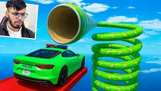 9999 Out of 1000 People Get Wet After This Parkour Race in GTA 5!