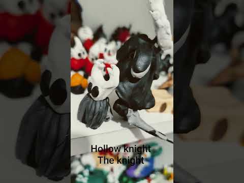 Hollow knight|personajes de plastilina