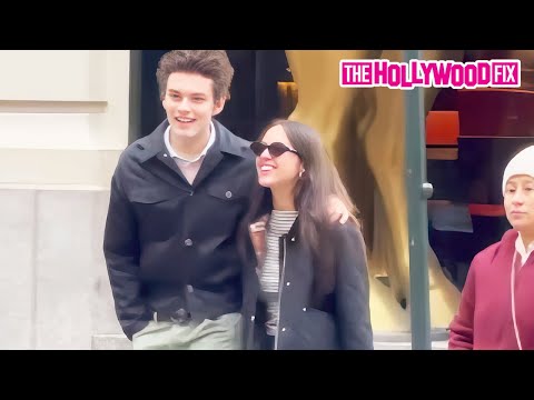 Olivia Rodrigo & Her Boyfriend Louis Patridge Enjoy A Romantic Stroll Together In New York, NY