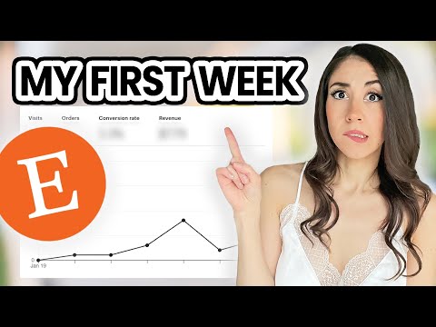 ✨ I Started a New Etsy Shop in 2024 ✨ Week 1 Sales & My Plans to Make 4K/Month!
