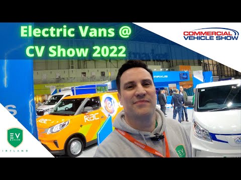 Electric Vans at the Commercial Vehicle Show 2022