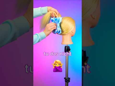 Einfache Haarklammer Frisur 🤩💕 #haarklammer #frisur #frisuren #frisurentutorial #haare #shorts