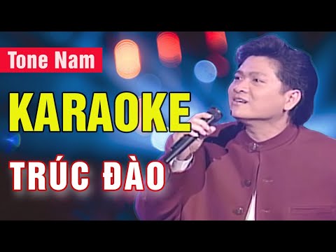 Trúc Đào Karaoke Tone Nam | Mạnh Đình | Asia Karaoke Beat Chuẩn