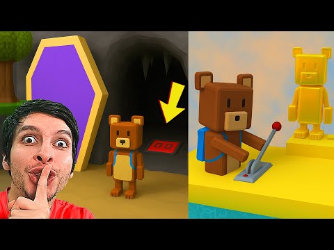 ENCONTRÉ el MAPA OCULTO de SUPER BEAR ADVENTURE !!
