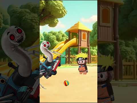 anak labubu diselamatkan ninja labubu #shorts #upinipin