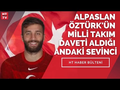 Alpaslan Öztürk’ün Milli Takım daveti aldığı andaki sevinci