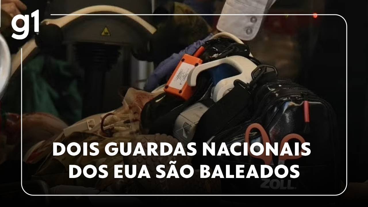 Dois militares são baleados após ataque perto da Casa Branca nos EUA