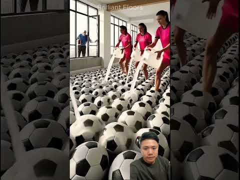 Lantai dari bola⁉️