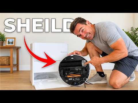 Smart Vacuum... Has A Shield That Covers The Mop