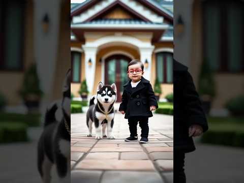 👶From poor child to became a💰billionaire, heroic puppy🐕supported him