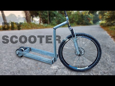 How to make a powerful scotter at home | DIY electric cycle