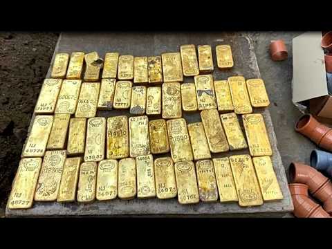 دانشجوی کارگر در بلژیک ده‌ها شمش و صدها سکه طلا پیدا کرد؛ صاحب این گنج ۹ میلیون یورویی کیست؟