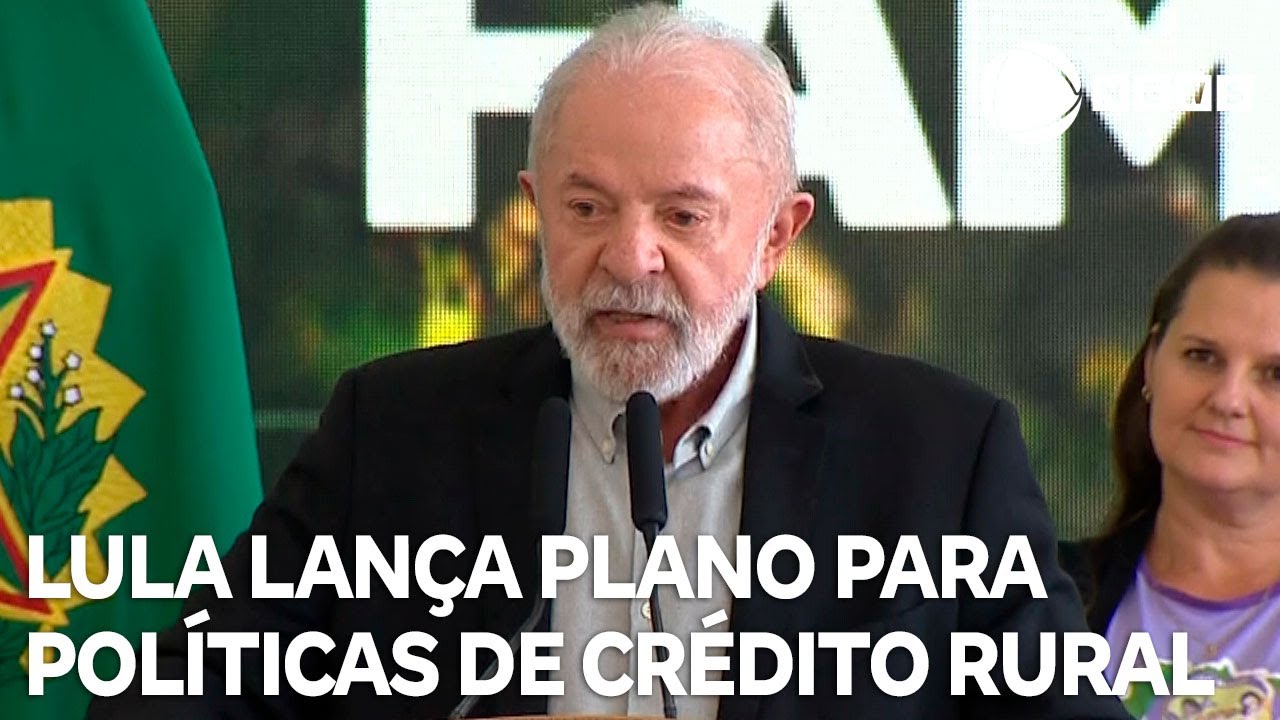 Lula lança Plano Safra da Agricultura Familiar para políticas de crédito rural